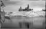 Infrared, Parliament Buildings in Ottawa