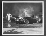 Fiery Car Crash