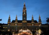 Rathaus in the early evening