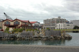 Wellington Harbor near Te Papa, the national museum