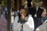 Burning incense at the Asakusa Shrine