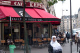 Café at Place Jussieu---a short walk