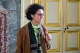 Our guide for a tour of the private apartments