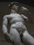 Michelangelos David: amazingly life-like.