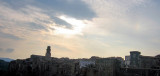 Pitigliano skyline at dusk