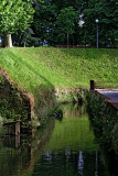 Lucca canal 1 - side of the wall