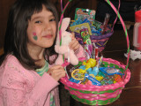 Sarah and her Easter basket