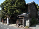 Rickety old wooden house