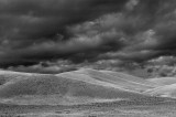 Hills and clouds