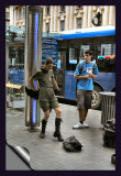 Busking Downtown Auckland