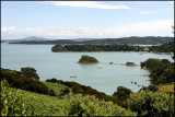 View of one of the many bays on Waiheke Island