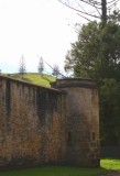 Stone wall around the Soldiers Barracks