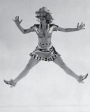 Operetta soubrette Rosi Barsony in her entrancing grotesque dance