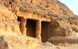 Entrance of one of the graves