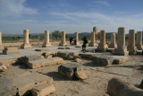 Audience Hall of the Pasargadae Palace. - Ontvangstzaal van het Pasargadae paleis.