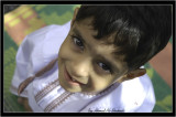 Kid with a happy look