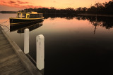 Moored for the evening