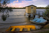 Boats on the Maroochy river