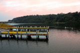 jetties on the lake