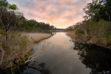 Lake Tyers sunset ~