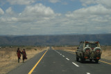 Rift Valley wall, road to Ngorongoro Highlands