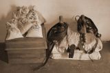 Trade goods and pack saddle