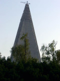 Pyongyang uncompleted hotel