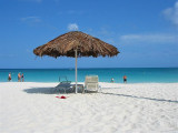 Always a spot to rest on Eagle Beach, Aruba