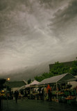 Farmers Market Stormy Morning 
