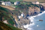 A_659_V_75.jpg View from the SW Coast Path looking back towards Beesands and Hallsands - © A Santillo 1997