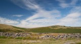 _MG_0268.jpg Stannon Tor with old dry stone field walls in foreground - Dartmoor - © A Santillo 2005
