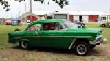 56 Chev gasser in green.