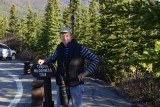 Waiting for the Denali tour bus