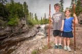 Ry and Cait at Temperance river