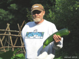 Jean-Guy Simard, le grand responsable de la construction et l'entretien de ce magnifique parc.