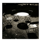 Les tables, les chaises de Senlis