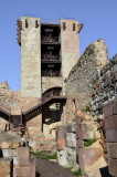 Bosa - Castello di Serravalle  (lato interno della torre del Capula)
