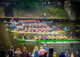 Rowing competition -- view from my room!