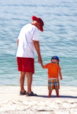 At The Beach With Pop Pop