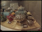 Teapots at the Liverpool regional museum