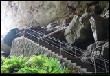 Lucas cave entrance stairs