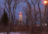 Winter reveals the Lighthouse