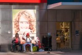 Taking a break on Yonge
