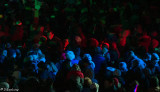 Colour Lighted Crowd