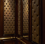 Inside an elevator