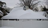 Snow on roofs