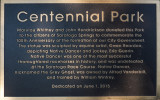 Centennial Park - A sub-park of Commerce Park