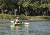 Carol does Hunting Island by Kayak