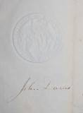 John Davis signature below the Massachusetts State Seal