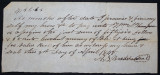 April 8, 1848 Promissory Note signed by A. S. Bradshaw